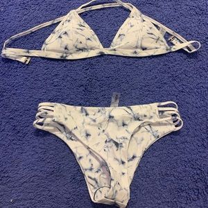 Shein tye dye bathing suit